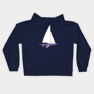 International 210 Sailboat Kids Hoodie